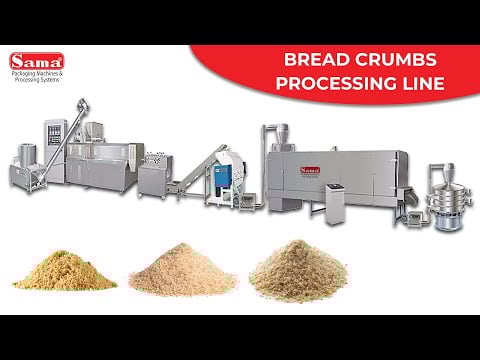 Bread Crumbs Processing Line