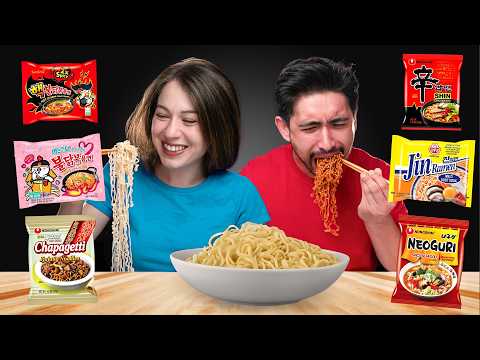 Ranking the Best Korean Instant Noodles
