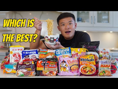 Testing The Best Instant Ramen 2025