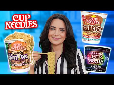 I Tested Every Cup Noodles Flavor
