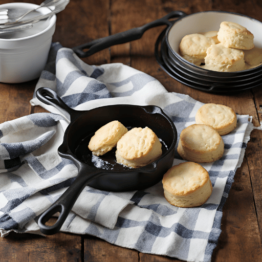 ለ Cast Iron Buttermilk Biscuits ቁልፍ የሆኑት የትኞቹ ንጥረ ነገሮች ናቸው?