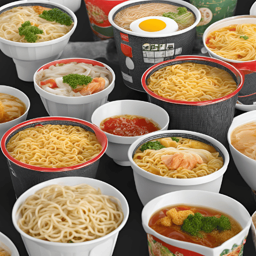 cangkir mie instan