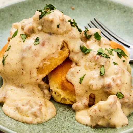 Ingredients for Biscuits and Gravy