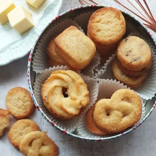 Ingredients for the Best Danish Butter Cookies