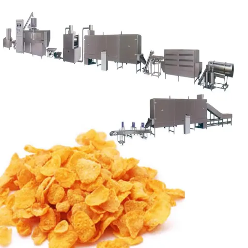 Twin Screw Extruder Corn Flakes: Key Specifications